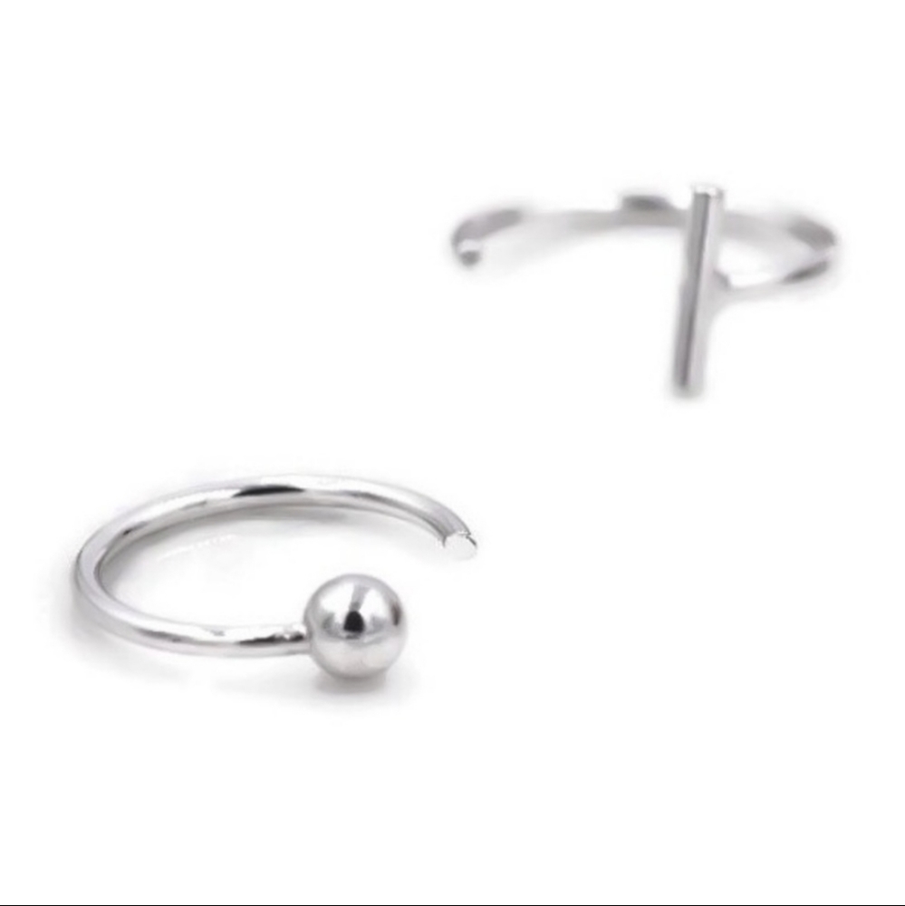 Mismatched Hug Hoops